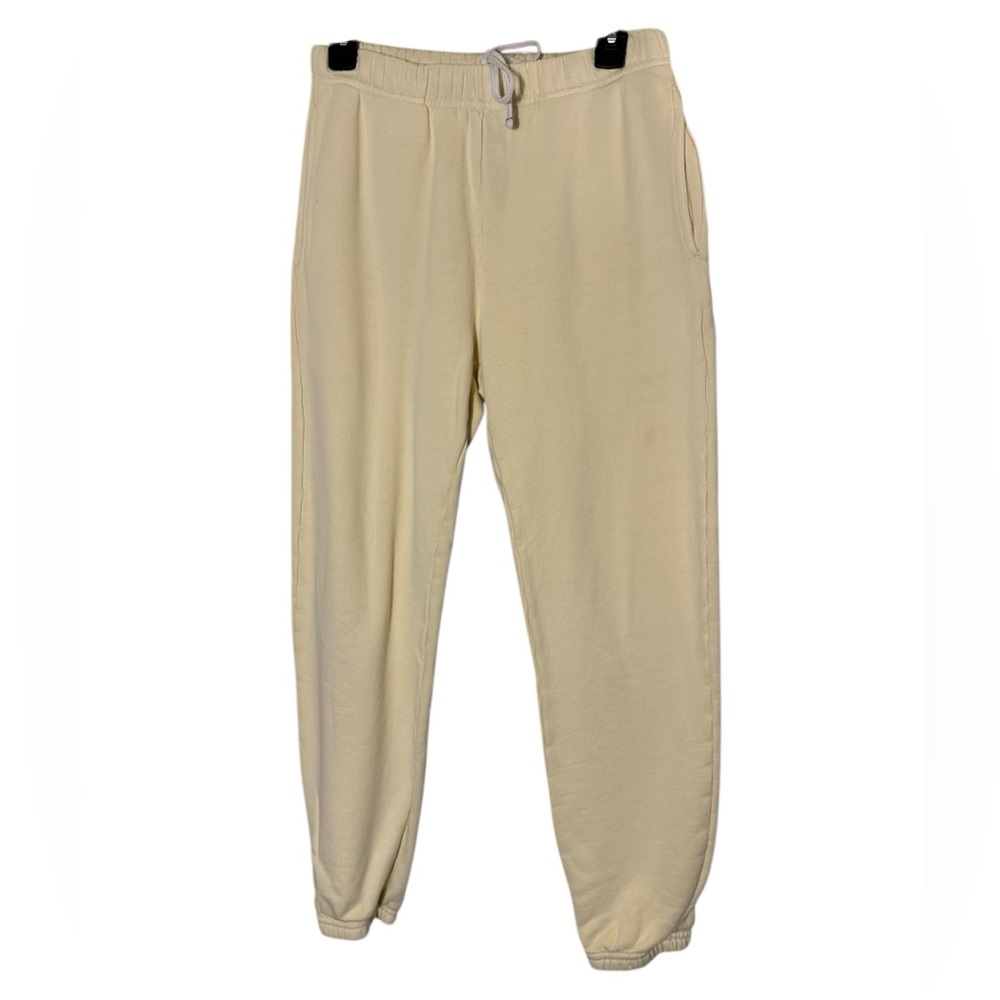 Les Tien Heavyweight Fleece Cotton Classic Sweatpants Loungewear Sz XXS